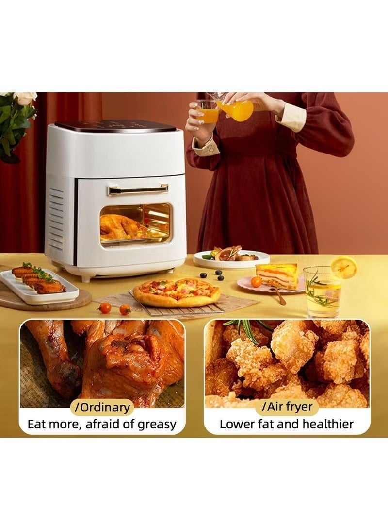 SILVER CREST 15L Digital Air Fryer Oven – AF-15 | One-Touch LCD Panel, 1400W Power - Image 3